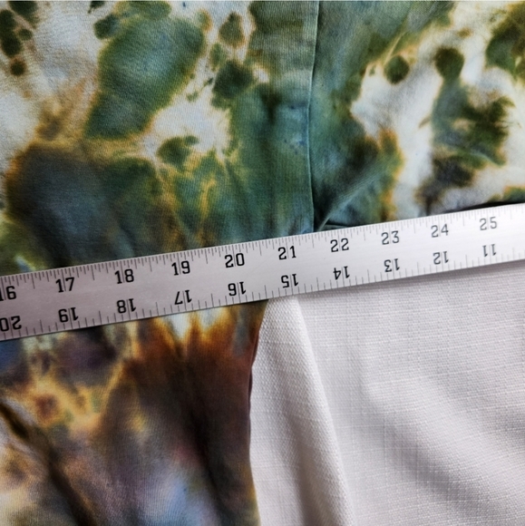 OOAK🔹️Custom Dyed Crop Hoodie Cotton/Spandex Womens Medium - Picture 6 of 8